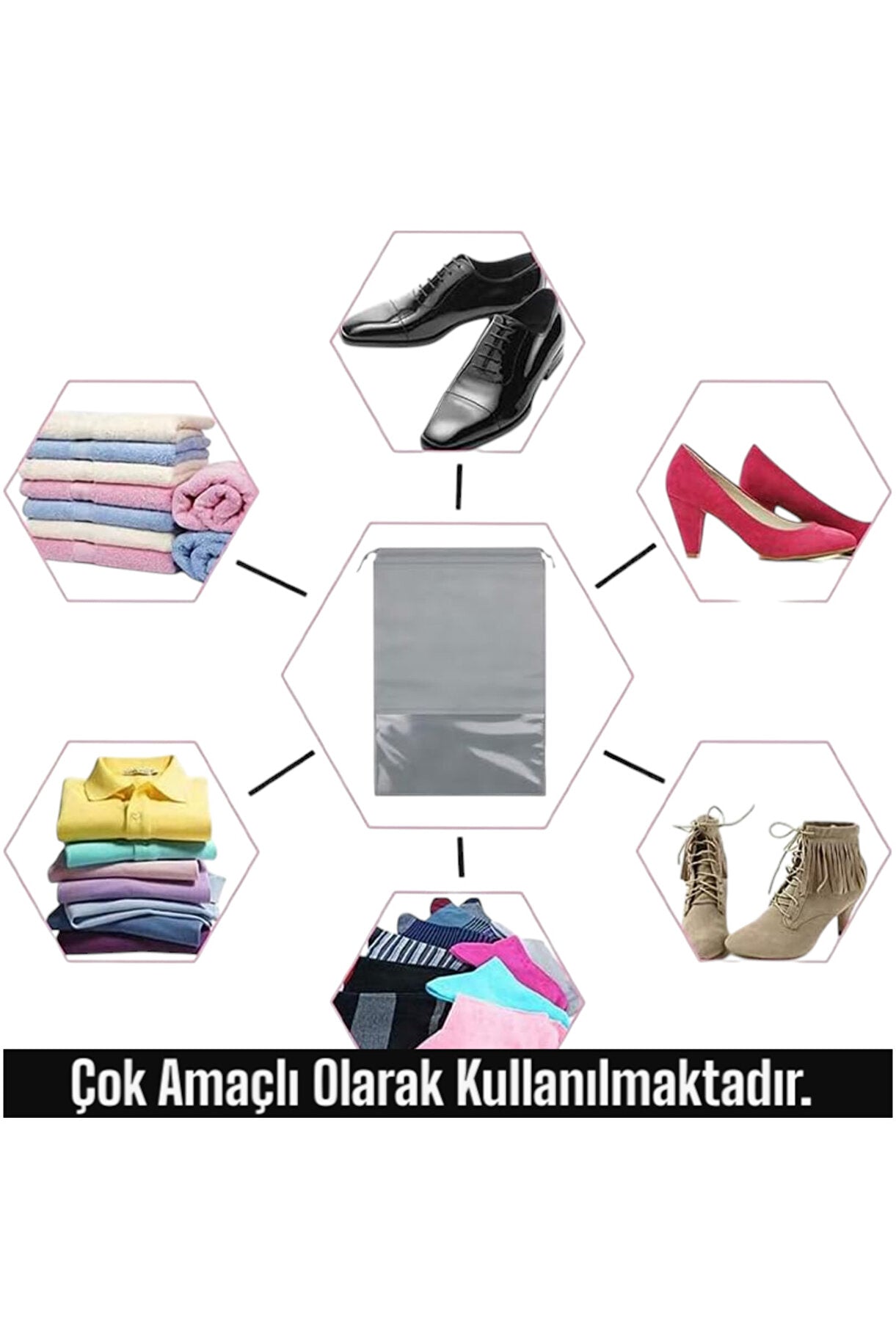 Stepora™ Ayakkabı Düzenleme ve Koruma Çantası